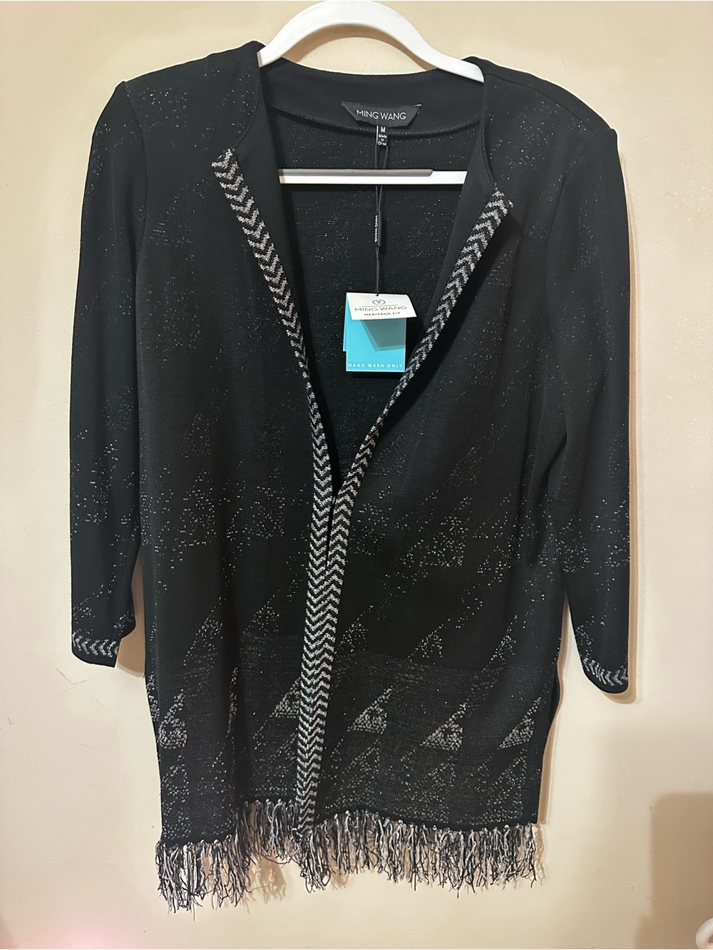NWT Ming Wang Heritage Fit cardigan jacket